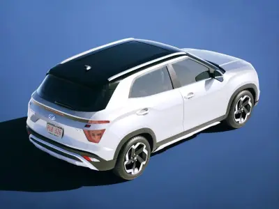 Hyundai ix25 2020 Low-poly 3D model