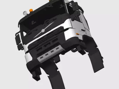 VOLVO FMX  H0 scale 3D PRINT  3D print model