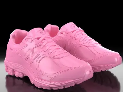 New Balance 2002R 3D print model