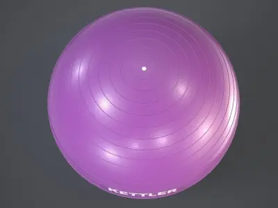 Exercise Ball Low-poly 3D model