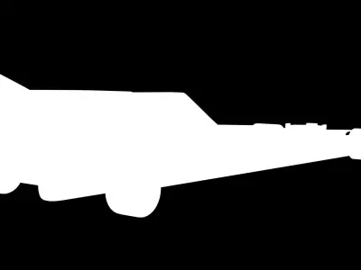 Jack Blue Floor Low-poly 3D model