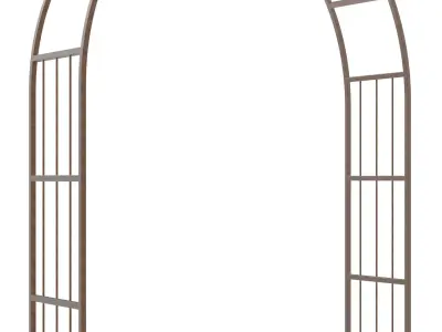 Arch Design - Curved Free 3D model