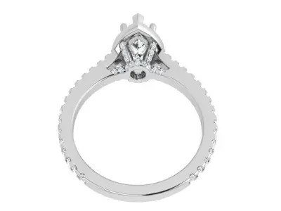 Pear Halo Pendant 4359 3D print model