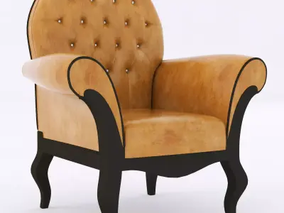 chair Modern Times Sophia 3D model