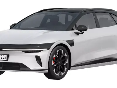 Zeekr 7GT 2026 3D model