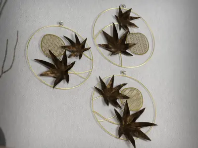 Wall Decor Low-poly 3D model