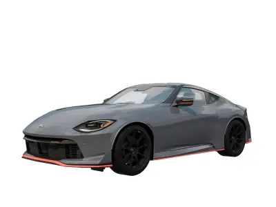 Nissan Z Nismo 2024 Low-poly 3D model