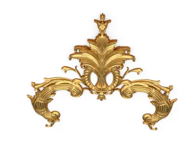 Classic decor ornament 126 3D model