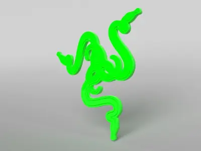 Razer Logo v3 003 Free low-poly 3D model