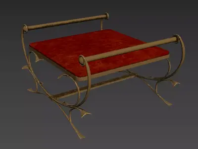 Luxury Stools Model 3D model