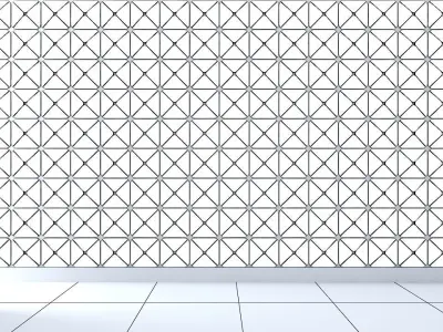 3d Wall Panel Low-poly 3D model