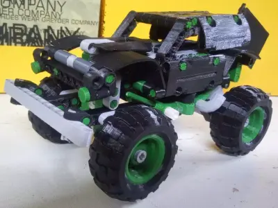 MONSTER JAM 3D print model