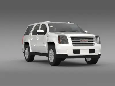 GMC Yukon Hybrid 2013 3D model