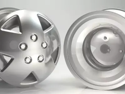 3D Rim Model Car Wheel  3D print model