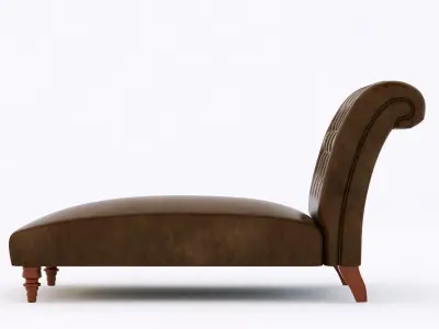 fairford leather sofa 3D model