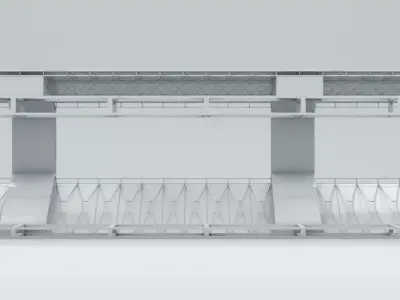 Industrial Structure 3D model