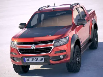 Holden Colorado DoubleCab 2020 3D model