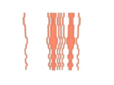 room divider Marakesh 3D model