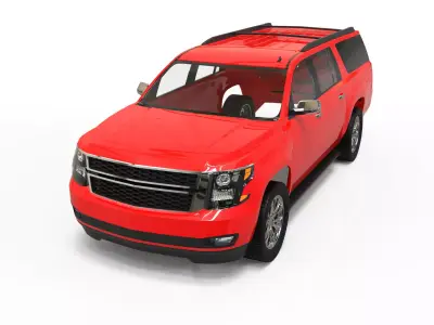 Chevrolet Suburban 2015 Rc shell 3D print model