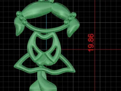 pendant ak1 3D print model