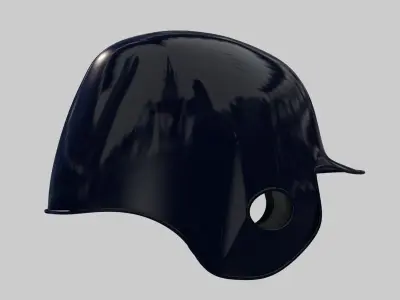 Batting Helmet 3D model