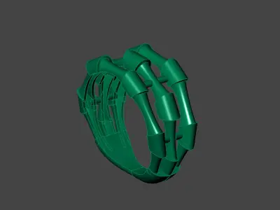 Plain Ring Women Ready STL 3DM Models Womens Rings 3D models 3D print model 31