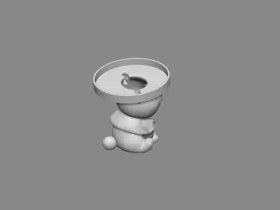 Cute Teddy Bear 3D print model