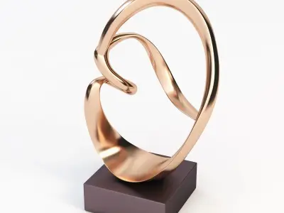 Kieff Grediaga Antonio Bronze Sculpture 3D model