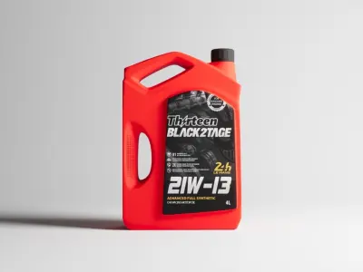 Car Oil Engine 3D model