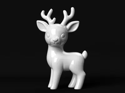 Deer Home Decor 3D print model