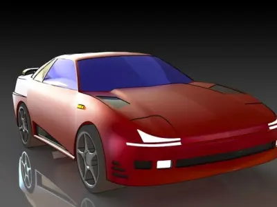 Mitsubishi 3000 GT Free 3D print model