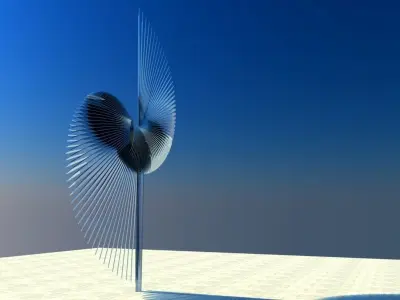 Modern Sculpture 3D model buy