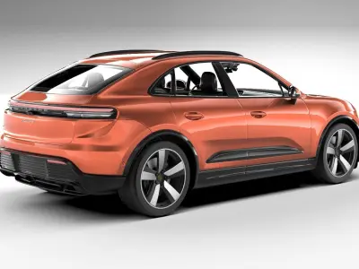 Porsche Macan 4 2025 3D model