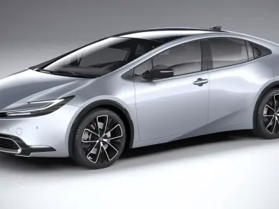 Toyota Prius 2024 3D model