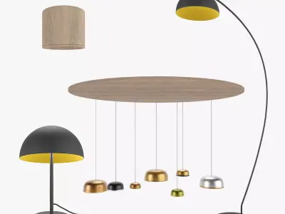 Lamps Set 03 3D model