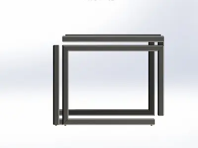 Infinity cube table  Free 3D model