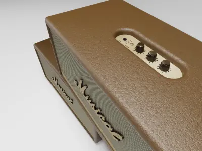 Audio speaker model Free 3D model