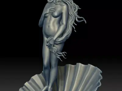 The birth of venus 3D print model