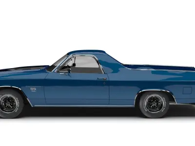 Chevrolet El Camino SS 396 SS  1970 3D model