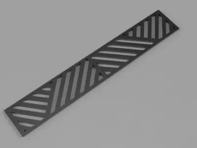 cnc or laser cutting or 3d printing  or use in 3d scenes Free 3D model