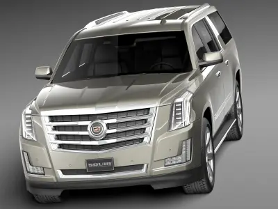 Cadillac Escalade ESV CG 2016 3D model