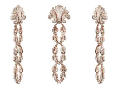 Classic carved 253 3D model