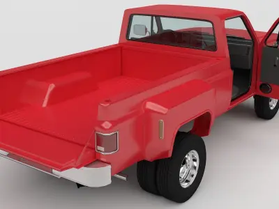 Pick-up 3 ford pickup truck 3D model
