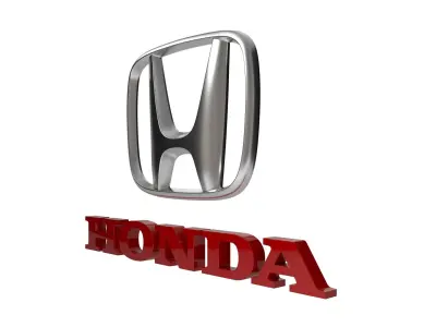 Honda Logo 3D print model