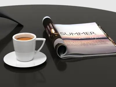 Side Table 008 3D model