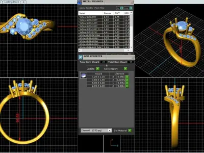 Ring Girl Free D3 Free 3D print model