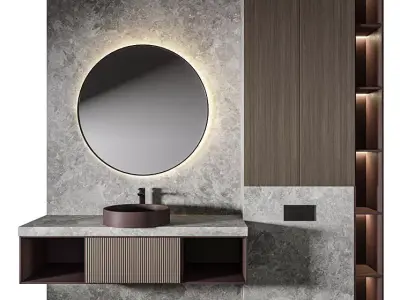 Luxury Bathroom 288 3D model