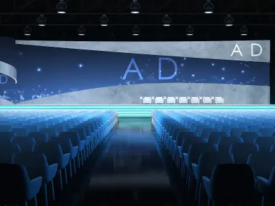 Stage Design  3D model