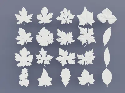 Ornament  Architectural Pack for interior and exterior Low-poly 3D model