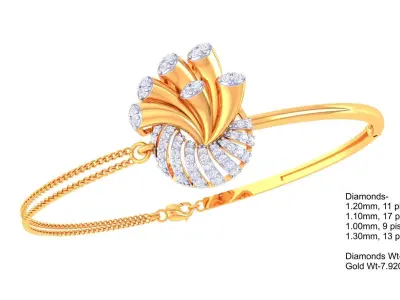 Ring Bangle Earring Pendant Set 3dm STL OBJ FBX Renders Details 3D print model